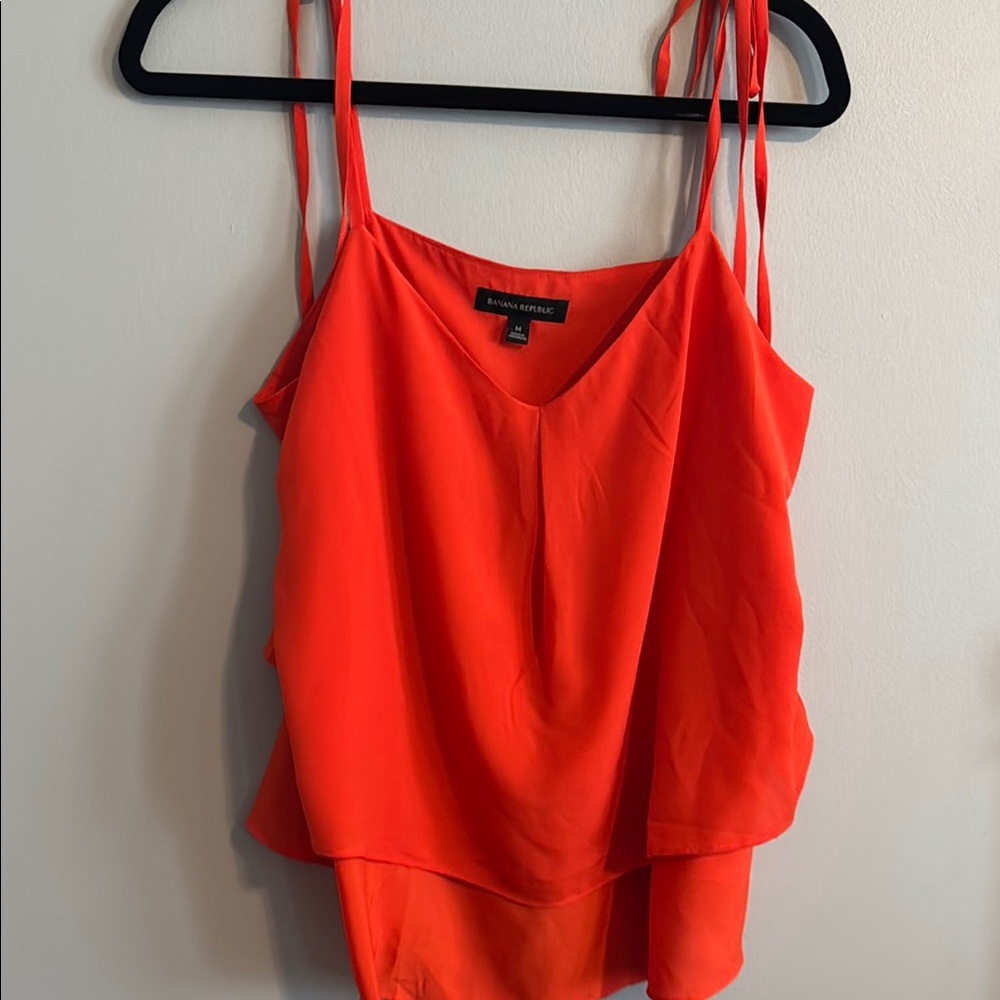 Banana Republic Women's Orange Cami Top